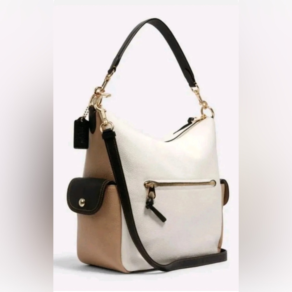 Coach Pennie Crossbody Shoulder Bag – Leather Chalk/Multi - Like New R$449 - Picture 8 of 8